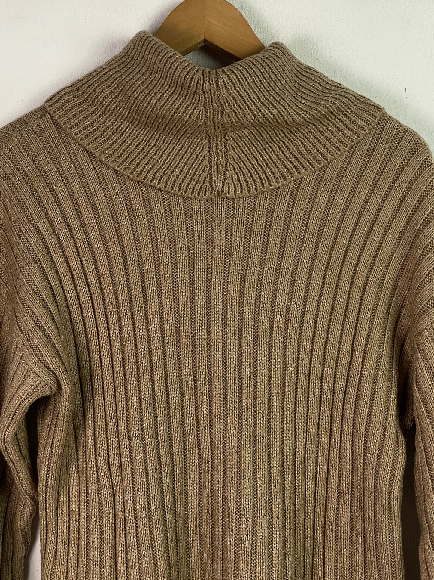 Hailys Damen Pullover mit Hemd Optik Gr L Farbe braun