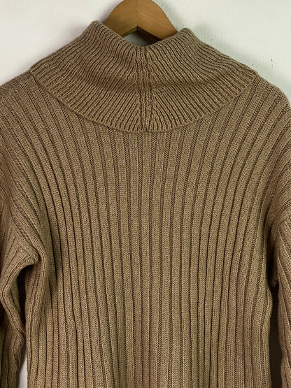 Hailys Damen Pullover mit Hemd Optik Gr L Farbe braun