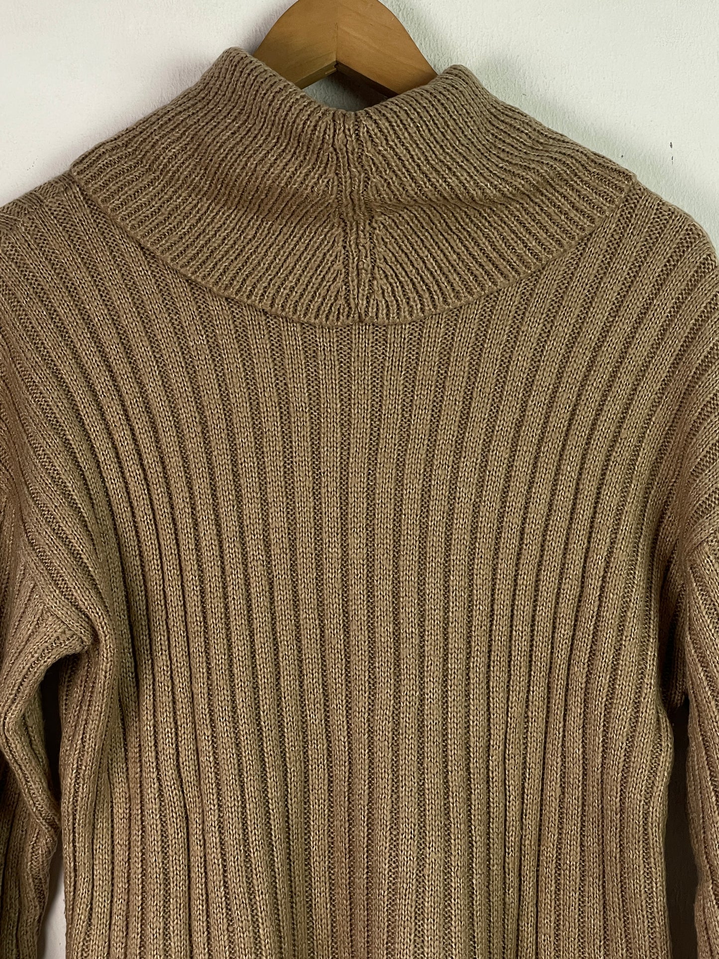 Hailys Damen Pullover mit Hemd Optik Gr L Farbe braun