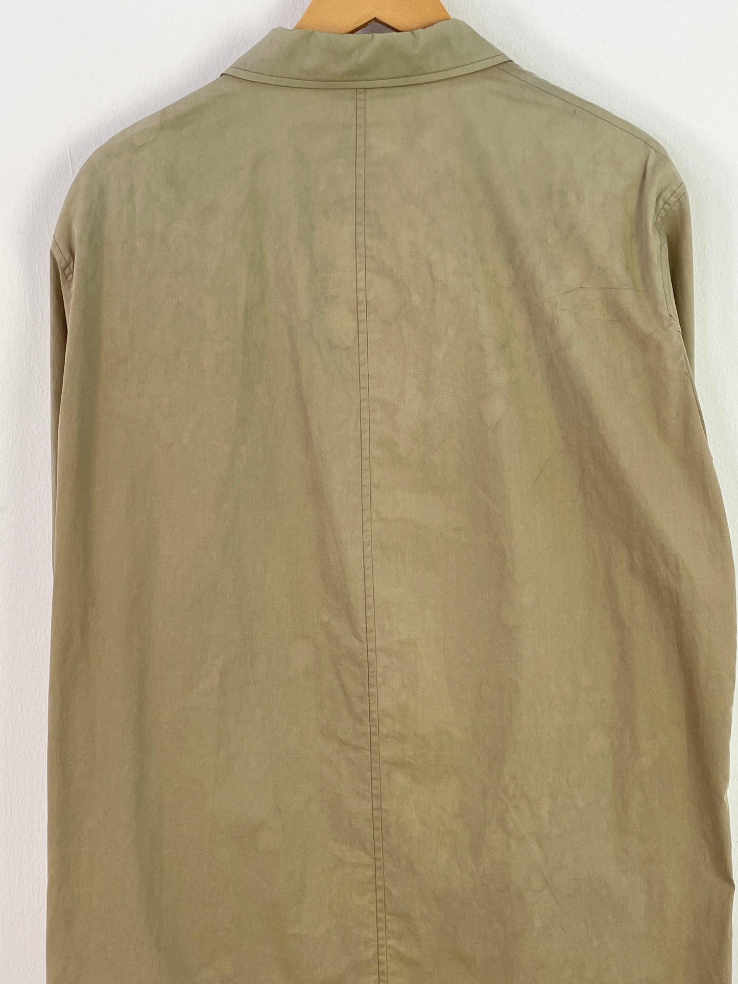 Hugo Boss Herren Trenchcoat Gr. L Beige – Klassischer Mantel Baumwolle / Hugo Boss Men’s Trench Coat Size L Beige – Classic Cotton Jacket