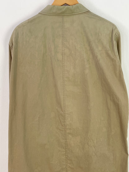 Hugo Boss Herren Trenchcoat Gr. L Beige – Klassischer Mantel Baumwolle / Hugo Boss Men’s Trench Coat Size L Beige – Classic Cotton Jacket