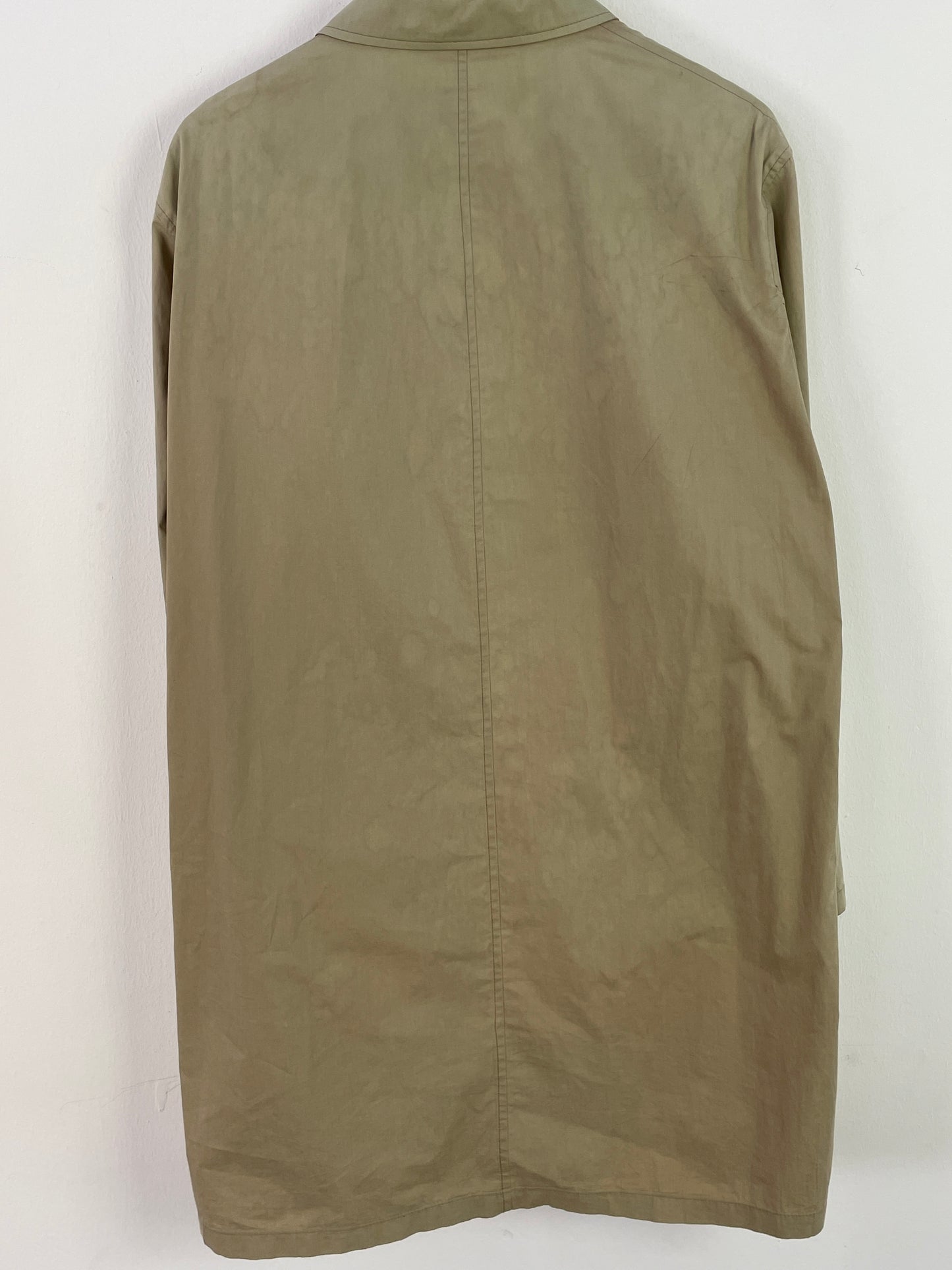Hugo Boss Herren Trenchcoat Gr. L Beige – Klassischer Mantel Baumwolle / Hugo Boss Men’s Trench Coat Size L Beige – Classic Cotton Jacket