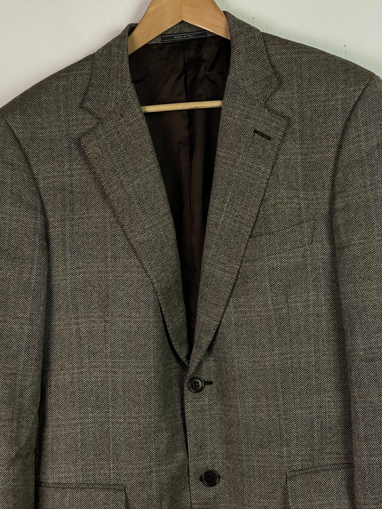 Cerutti 1881 Herren Sakko aus 100% Lanawolle Gr L Farbe grau