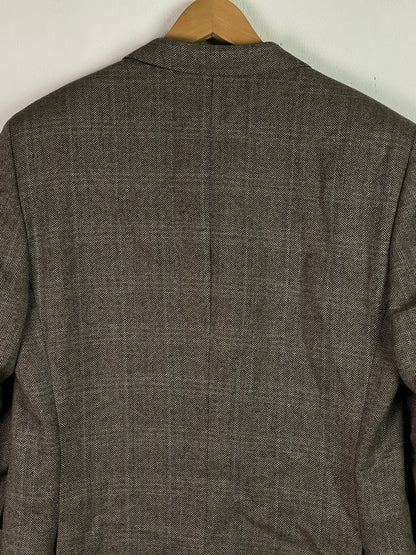 Cerutti 1881 Herren Sakko aus 100% Lanawolle Gr L Farbe grau