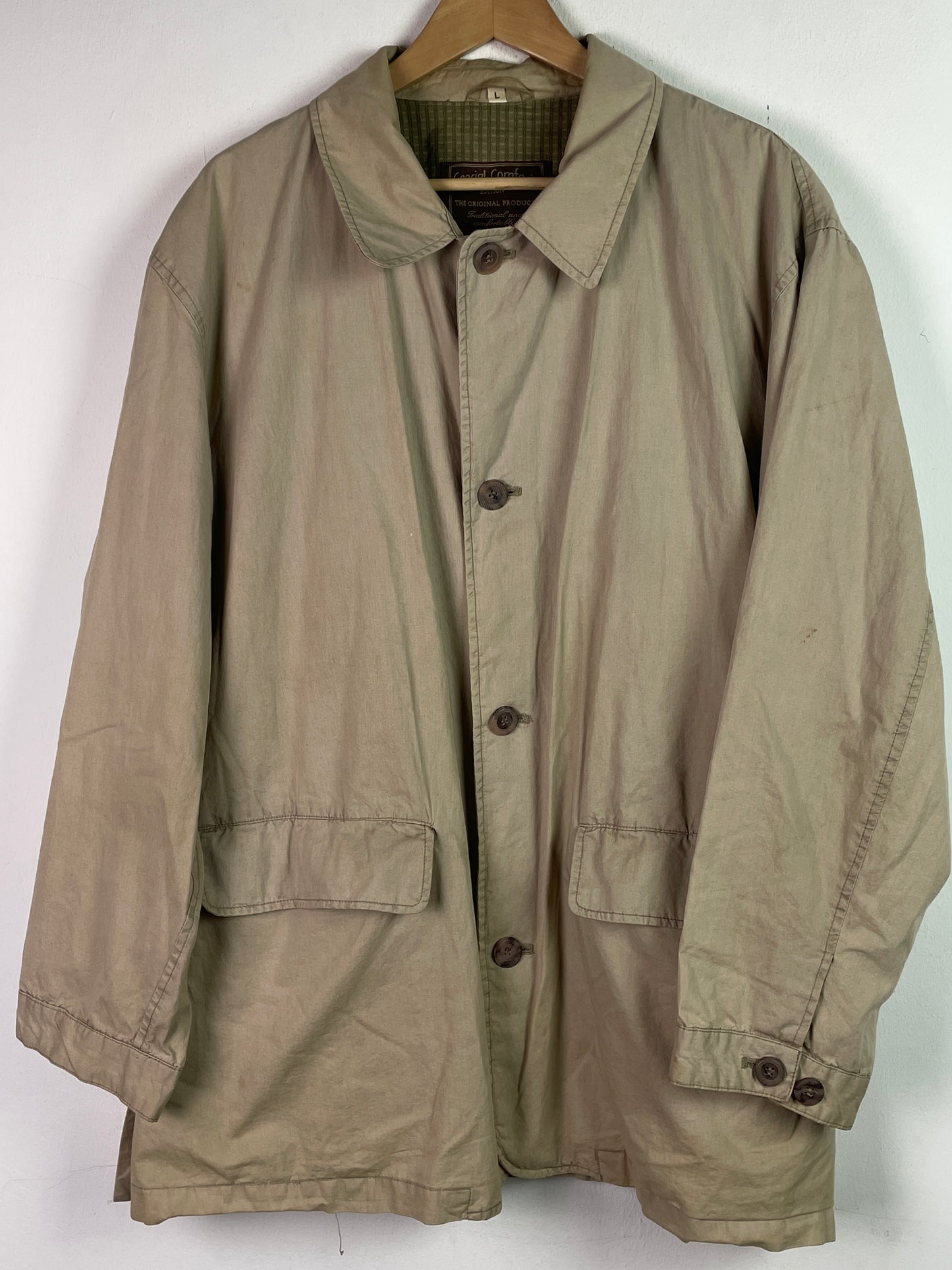 Special Comfort Herren Jacke Gr L Farbe beige