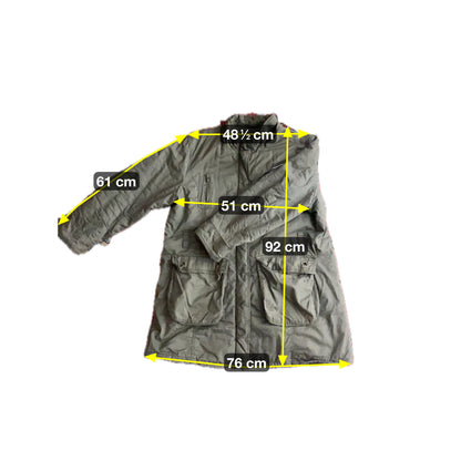 Vintage Herren Jacke im Militär Stil Gr L Farbe khaki