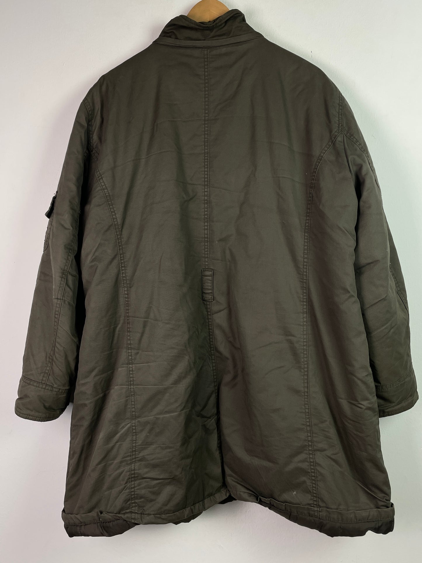 Vintage Herren Jacke im Militär Stil Gr L Farbe khaki