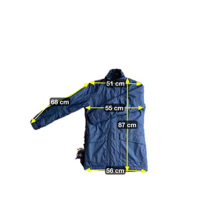 4 Living Herren Jacke Gr M Farbe marineblau