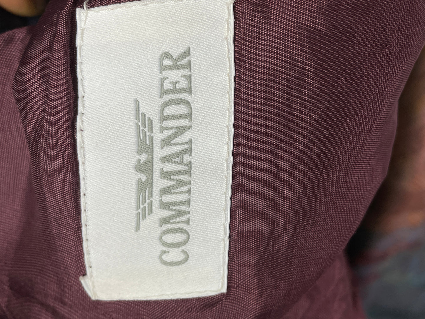 Commander Vintage Damen Winterjacke Gr. L Bunt – Vintage Winter Coat Polyester