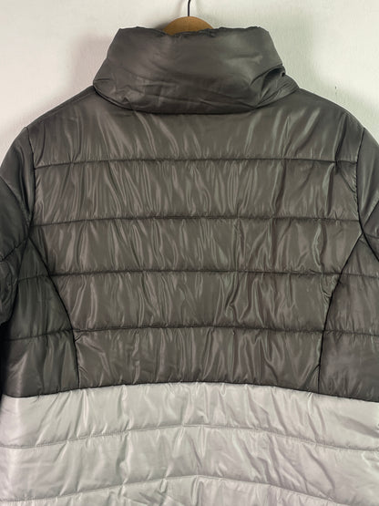 Alba Moda Damen Puffer Winter Jacke Gr L Farbe grau