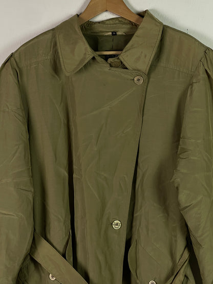 Vintage Damen Trenchcoat Gr M Farbe khaki