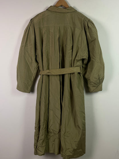 Vintage Damen Trenchcoat Gr M Farbe khaki