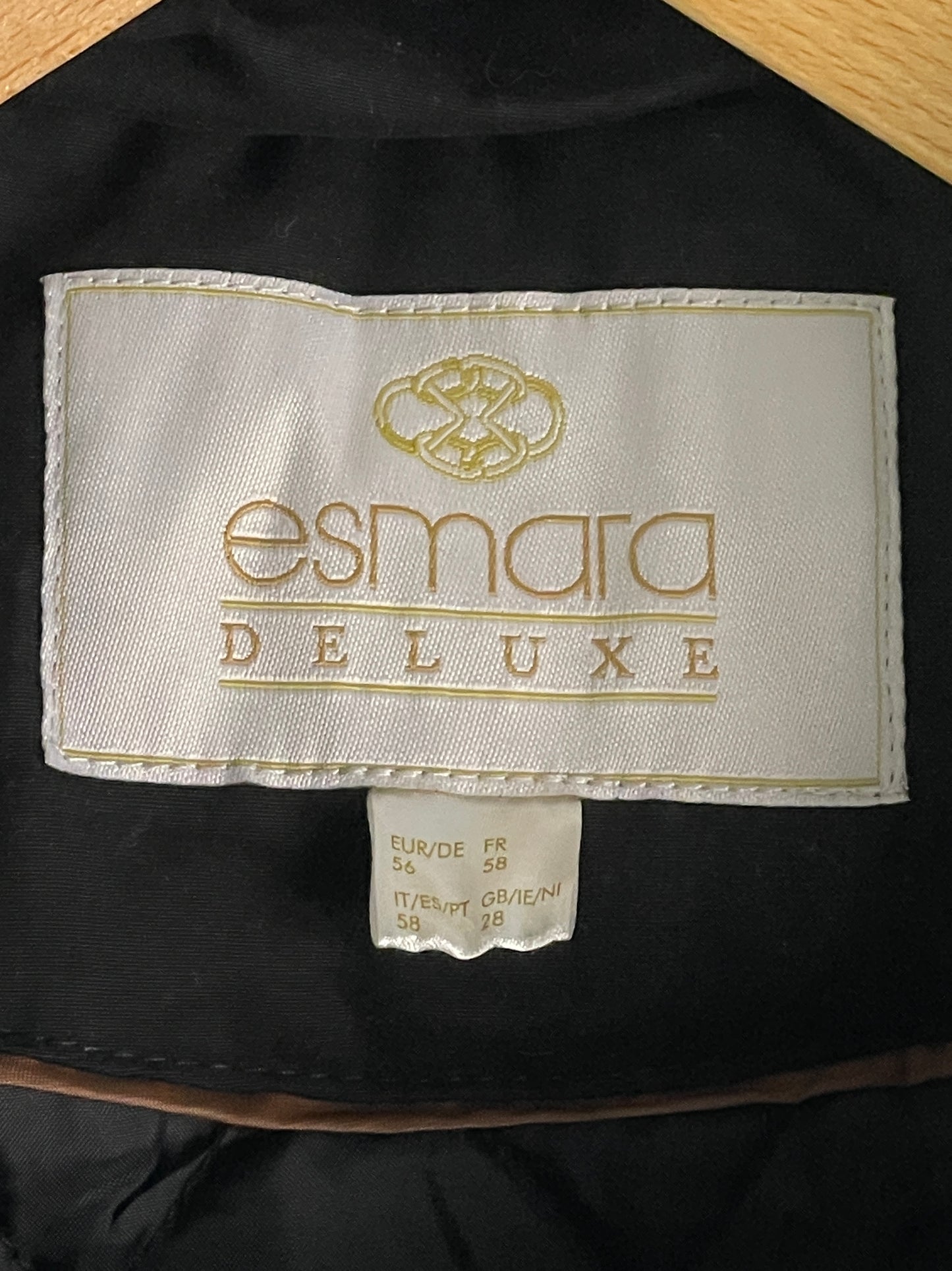 Esmara Deluxe Damen Winterjacke Schwarz – Parka mit Kunstfell Kapuze Größe 56