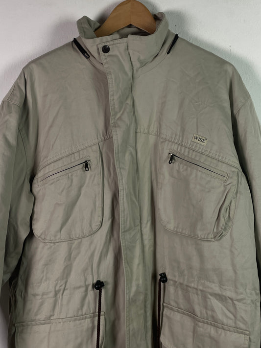 Wise Herren Jacke Gr M Farbe beige