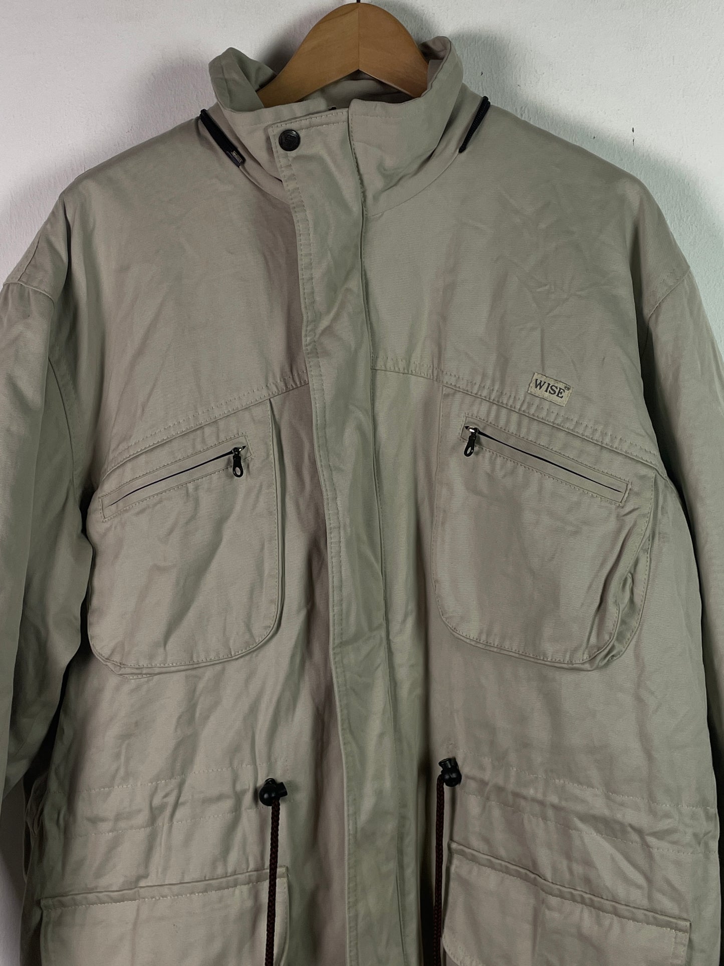 Wise Herren Jacke Gr M Farbe beige