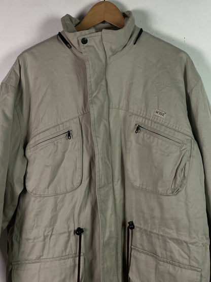 Wise Herren Jacke Gr M Farbe beige