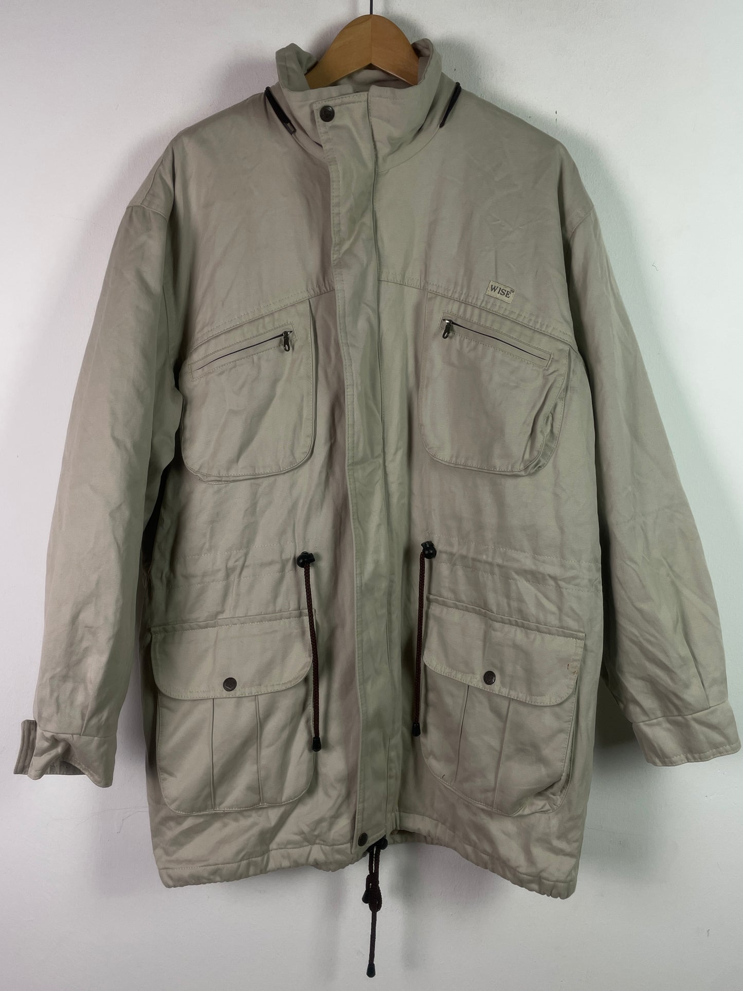 Wise Herren Jacke Gr M Farbe beige