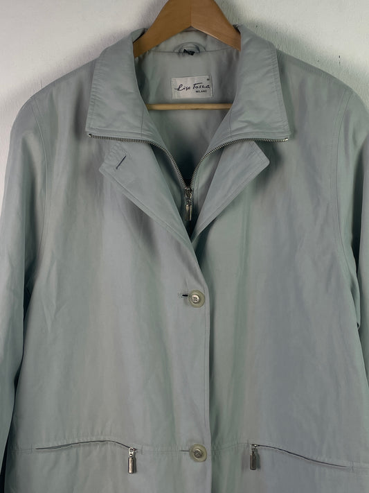 Lisa Tossa Milano Damen jacke Gr.M  Hellblau