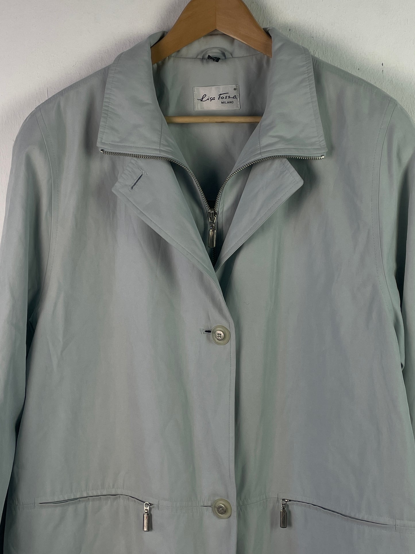 Lisa Tossa Milano Damen jacke Gr.M  Hellblau