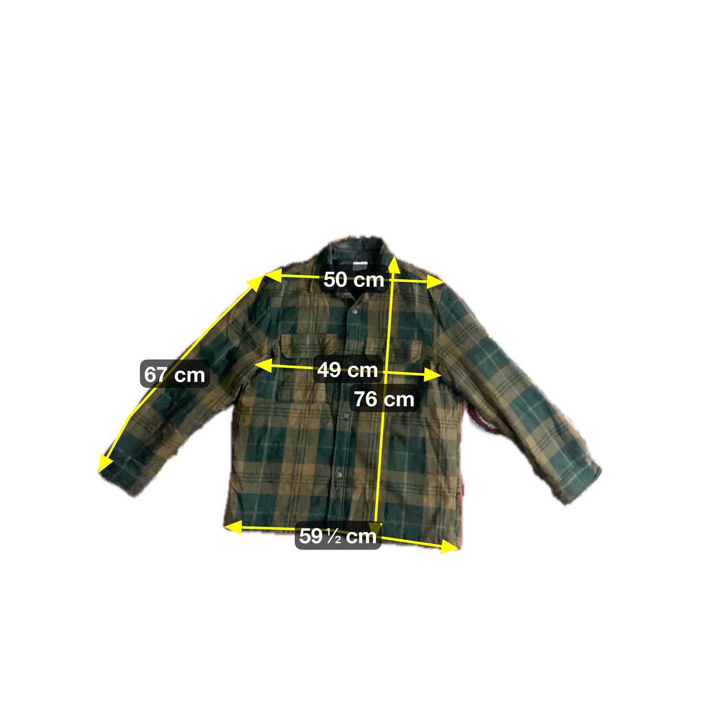 H&M Herren Hemd Gr.L Farbe Dunkel grün