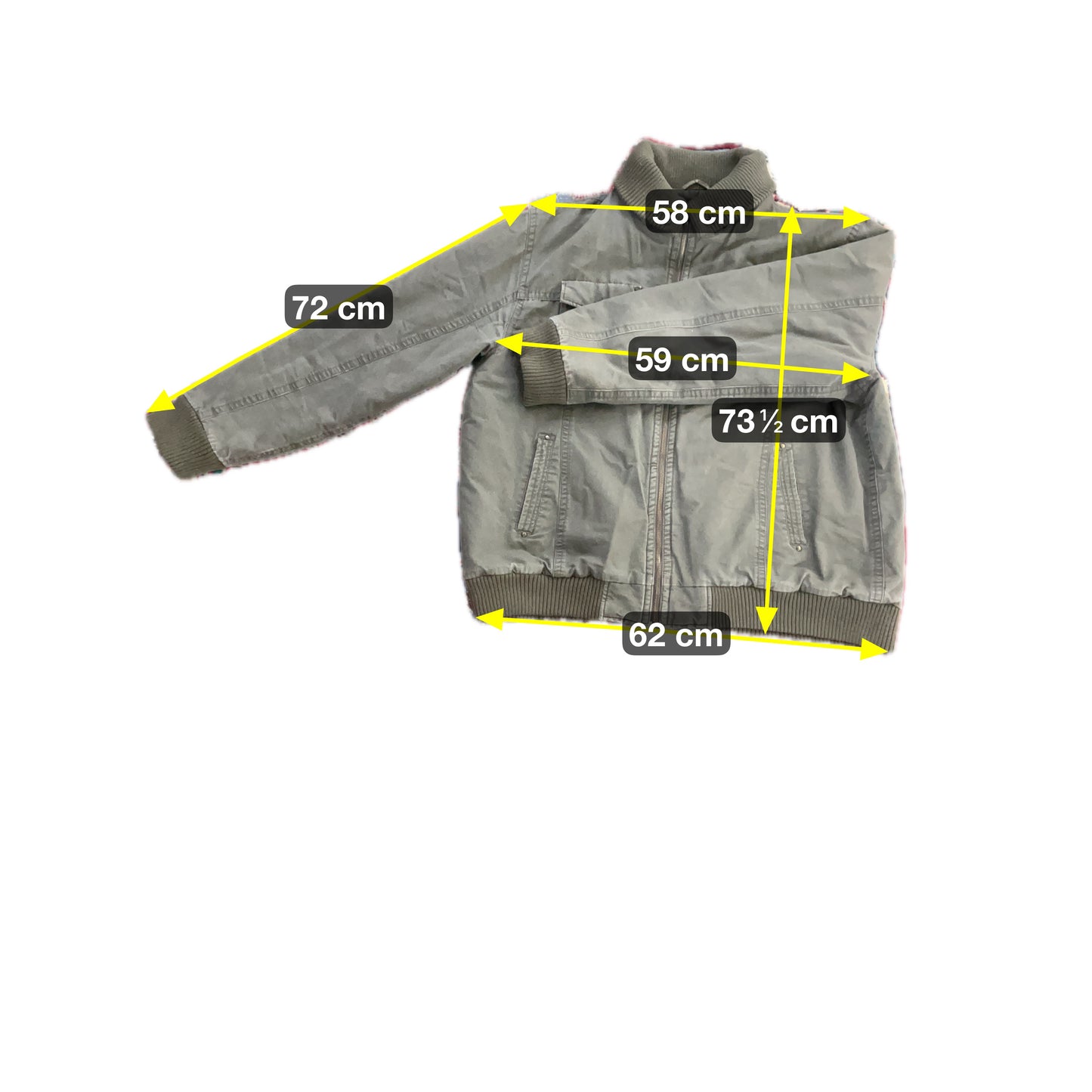 ClockHouse Herren jacke Gr.XXL Farbe Kaki grün
