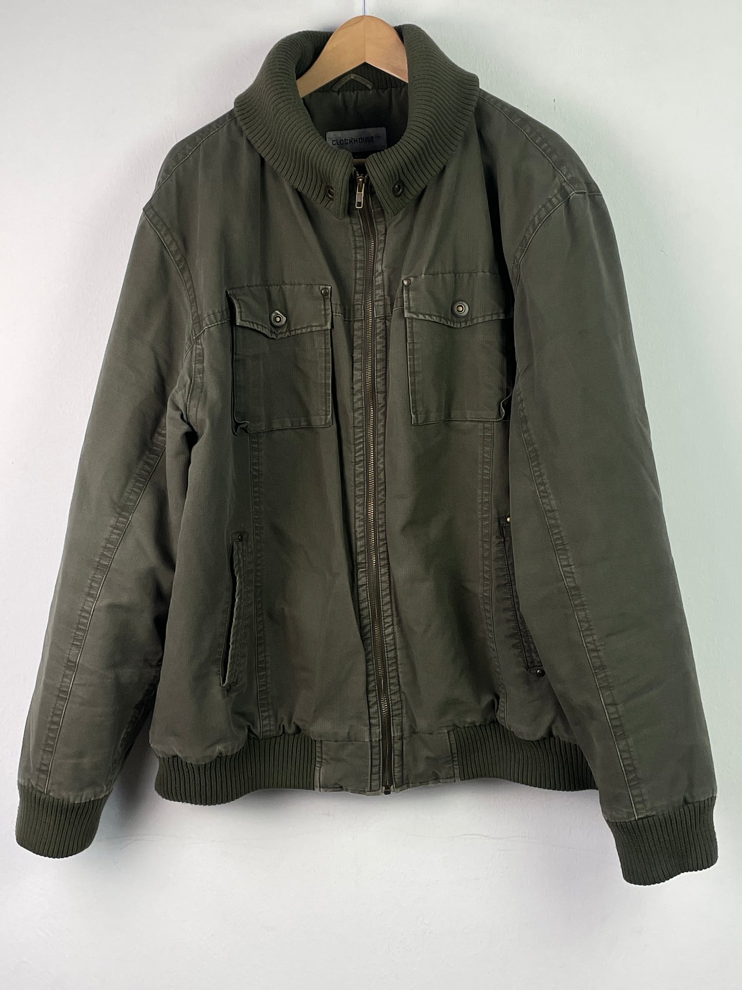 ClockHouse Herren jacke Gr.XXL Farbe Kaki grün
