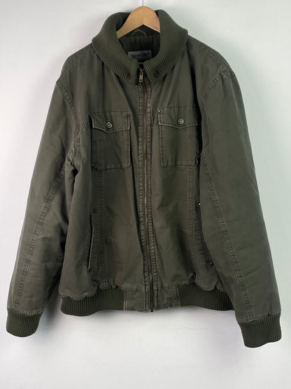 ClockHouse Herren jacke Gr.XXL Farbe Kaki grün