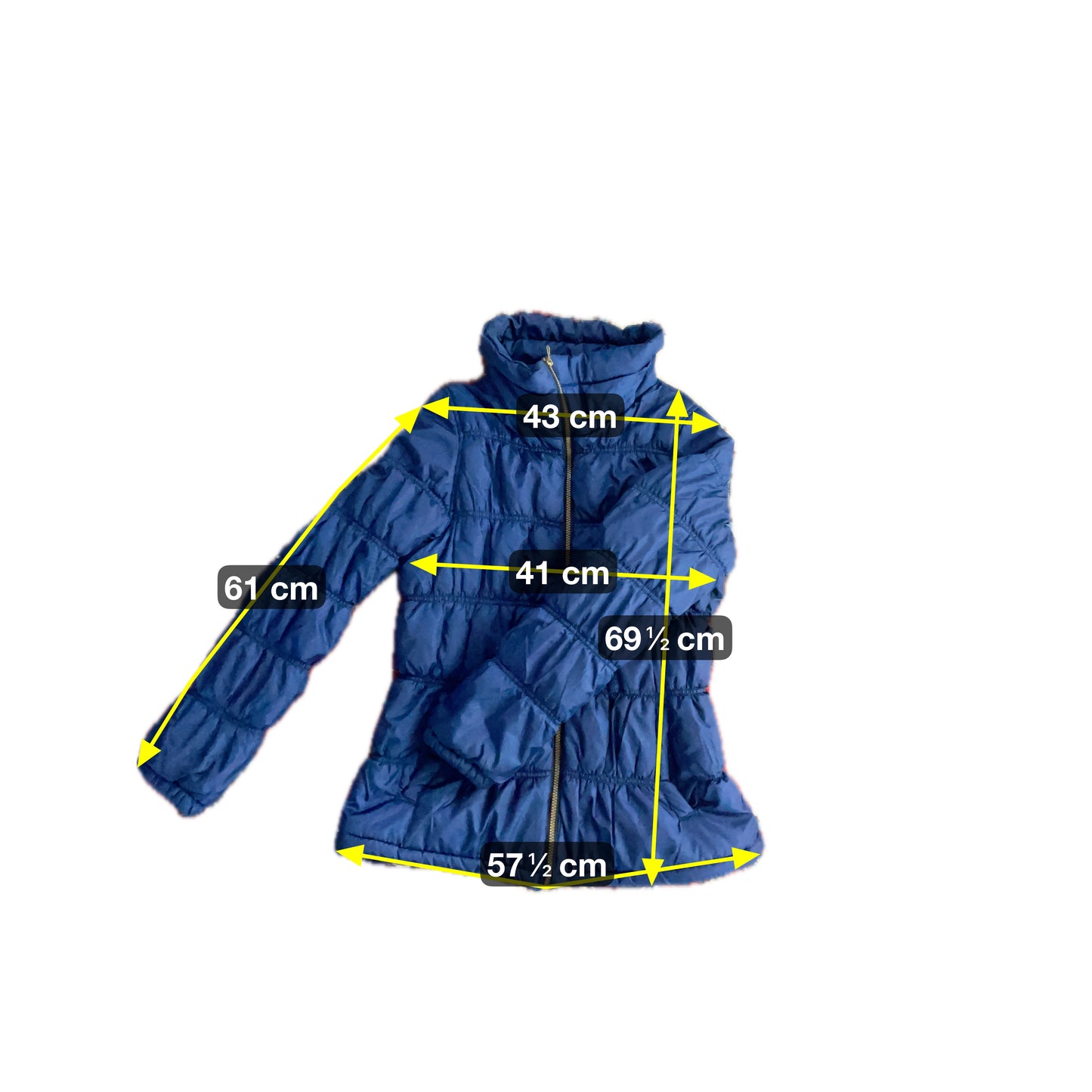 Vintage Damen jacke Gr.XL Farbe Dunkel blau