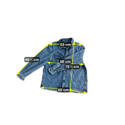 H&M Herren Jeans jacke G.XXL Farbe blau