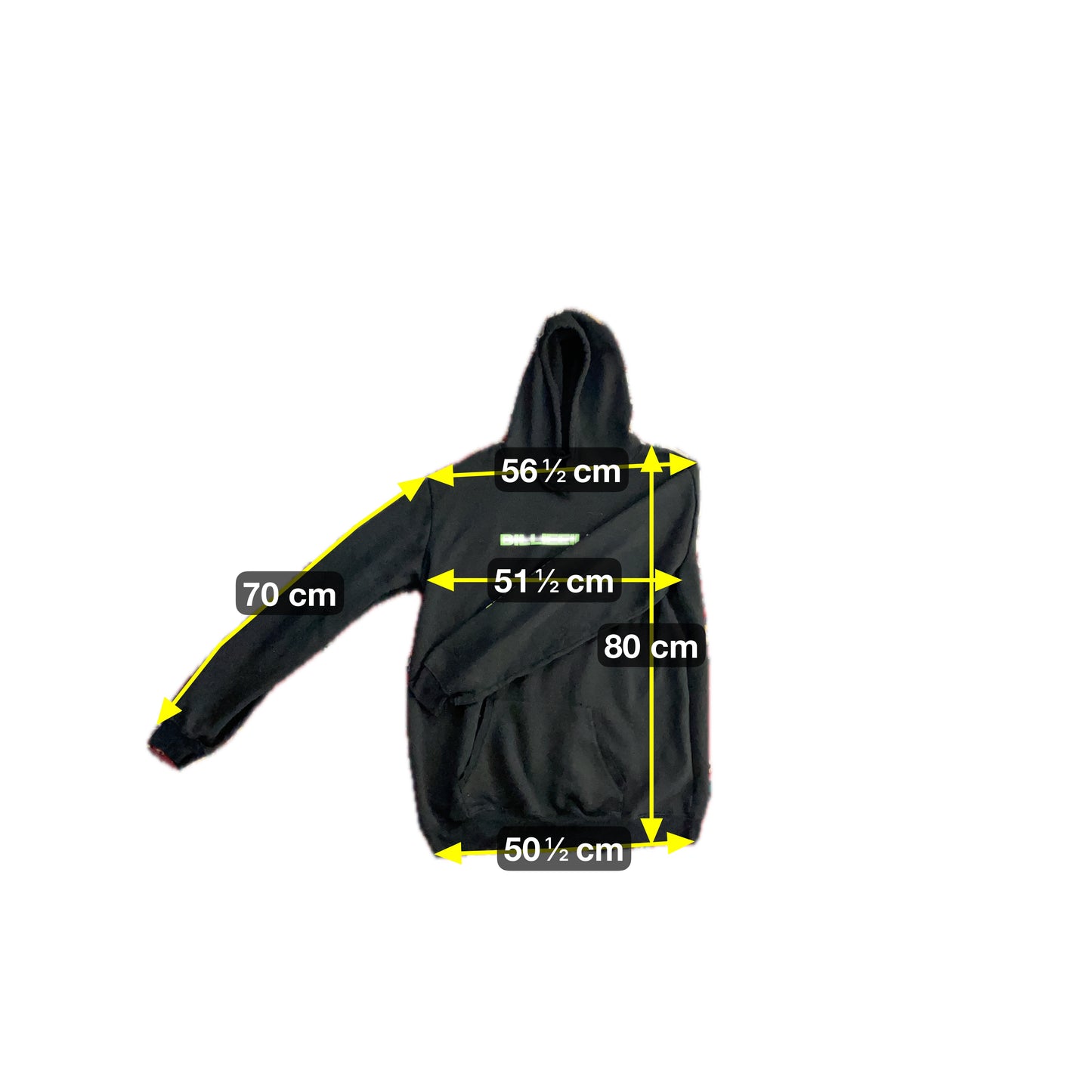 Billie Eilish Damen Pullover Gr.4XL Farbe Schwarz