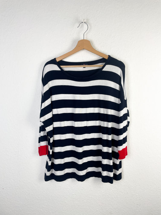 Gestreifter Damen Pullover von Via Cordesa Gr. L